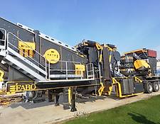 Fabo MCC SERIES 200-250 TPH MOBILE CONE CRUSHER PLANT FOR HARDSTONE