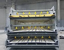 Constmach vibrating screen VIBRATING SCREEN WITH WASHİNG SYSTEM ON ALL DECKS