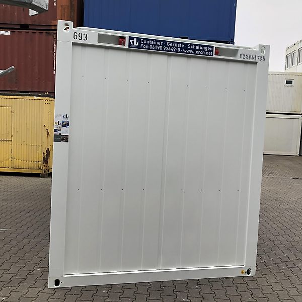 Verglaster Bürocontainer