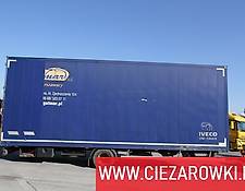 Rohr closed box trailer Acord PC4500 , 8,2m , 20 epal , wabco , double bolt , 1 owner