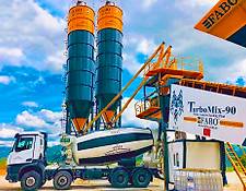 Fabo TURBOMIX-90 MOBILE CONCRETE BATCHING PLANT